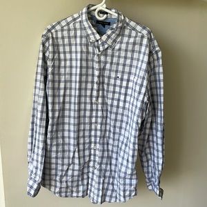 Tommy Hilfiger , XL shirt , blue and white chequered